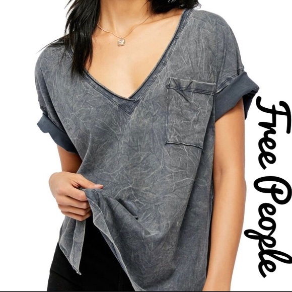 Free People Tops - Free People Want You Pocket T-Shirt✨BRAND NEW